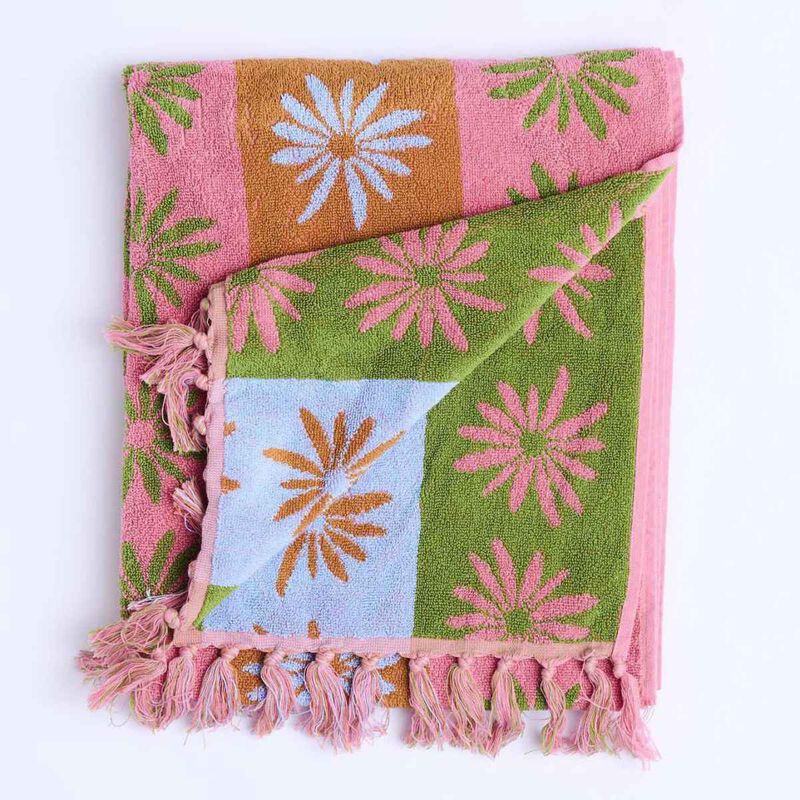 Kip&Co Little Daisy Terry Bath Towel image number 1